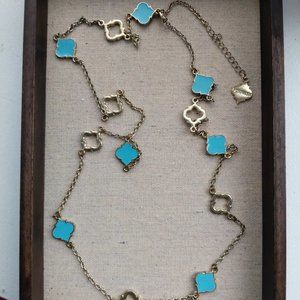 Fun blue necklace